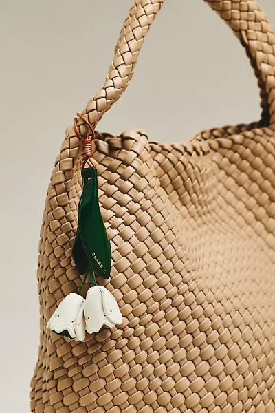 Clare V La Fleur Fob In Green