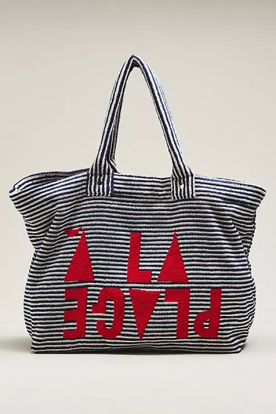 Clare V La Plage Tote In Black