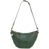 Clare V . Large Woven Leather Belt Bag