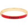 Clare V Le Bangle In Navy/poppy