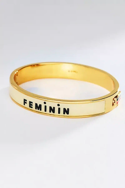 Clare V Le Bangle In Gold