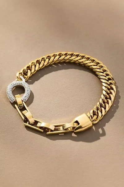 Clare V Le Cheval Bracelet In Gold