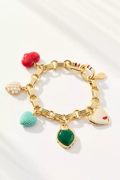 Clare V . Le Heartbreaker Bracelet In Gold