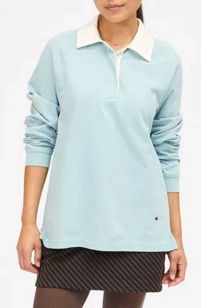 Clare V . Le Rugby Shirt In Blue