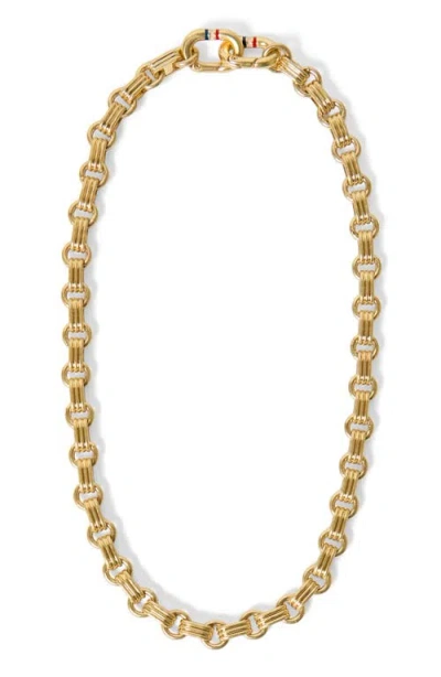 Clare V . Le Story Chain Necklace In Gold
