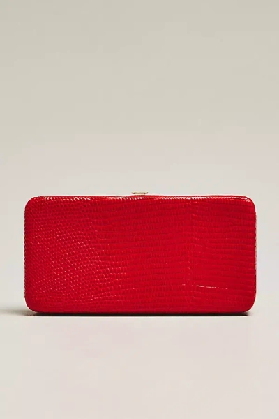 Clare V Le Tabac Clutch In Red