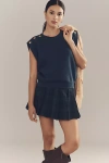 Clare V Le Vest Top In Blue
