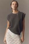 Clare V Le Vest Top In Gray