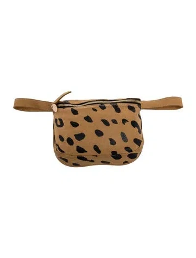 Pre-owned Clare V Leather Belt Bag In Brown