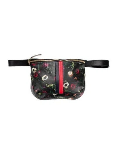 Pre-owned Clare V Leather Belt Bag In Multi