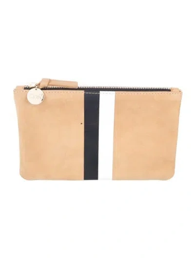 Pre-owned Clare V Leather In Brown