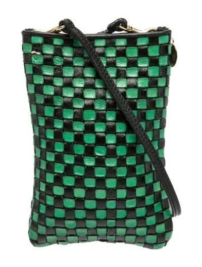 Pre-owned Clare V Leather Bucket Bag In Multi