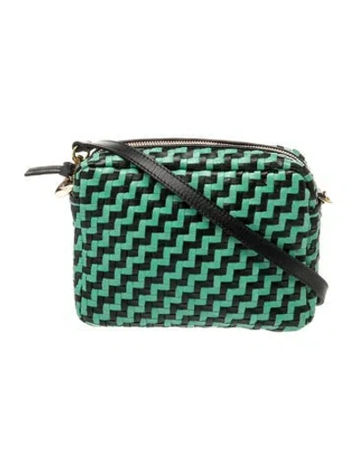 Pre-owned Clare V Leather Crossbody Bag In Multi