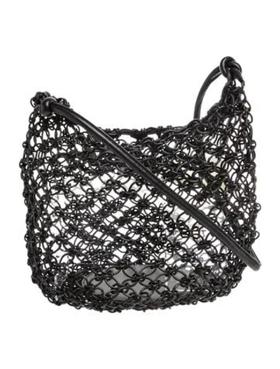 Pre-owned Clare V Leather Shoulder Bag In Black