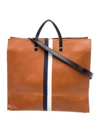 Pre-owned Clare V Leather Top Handle Bag