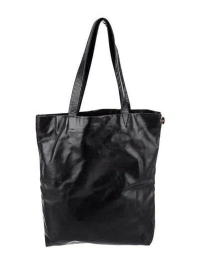 Pre-owned Clare V Leather Tote In Black