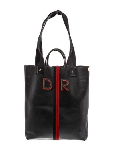 Pre-owned Clare V Leather Tote In Black