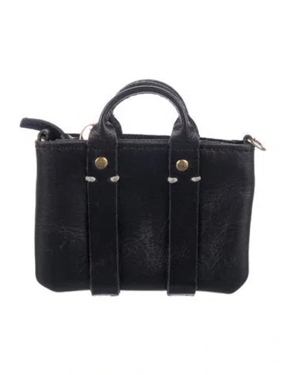 Pre-owned Clare V Leather Wallet In Black