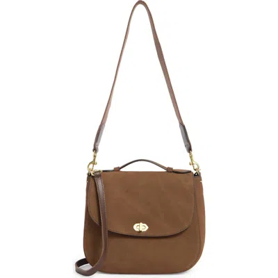 Clare V . Louis Leather Crossbody Bag