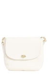 CLARE V LOUIS LEATHER CROSSBODY BAG