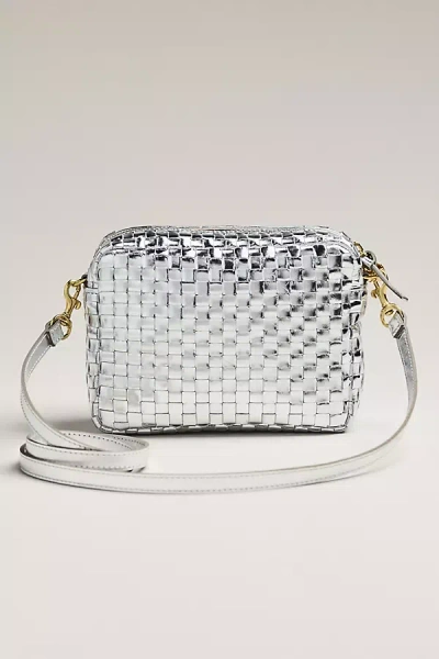 Clare V Midi Sac Crossbody Bag In Silver