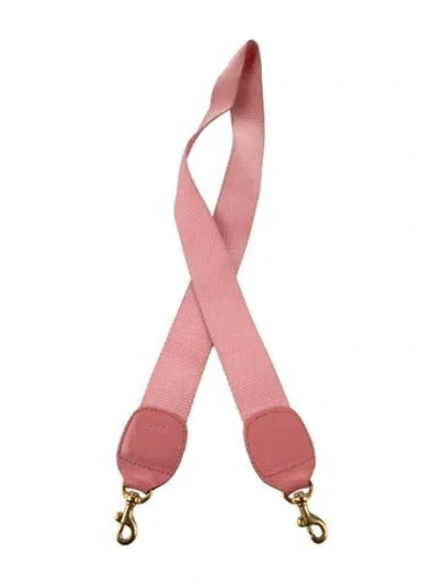 Pre-owned Clare V Nylon Bag Strap In Pink
