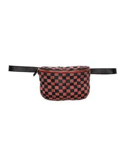 Pre-owned Clare V Nylon Belt Bag In Multi