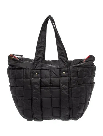 Pre-owned Clare V Nylon Tote In Black
