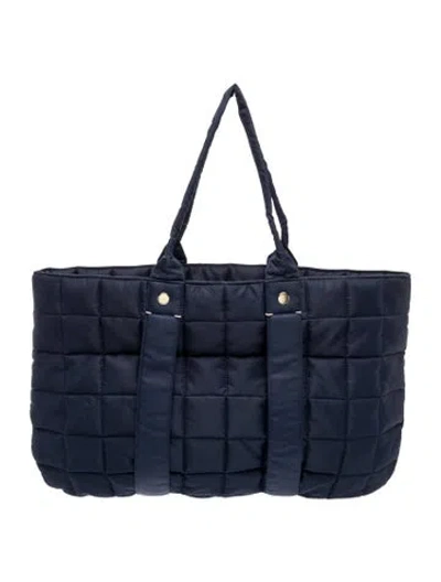 Pre-owned Clare V Nylon Tote In Blue