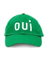Clare V Oui Baseball Hat In Green