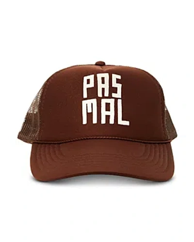 Clare V Pas Mal Trucker Hat In Chocolate