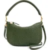 Clare V . Petit Moyen Woven Messenger Bag