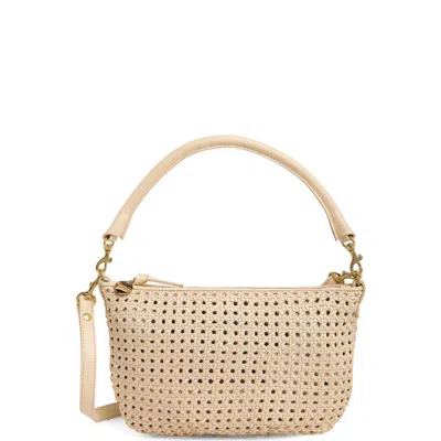 Clare V . Petit Moyen Woven Messenger Bag