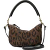 Clare V . Petit Moyen Woven Messenger Bag In Brown