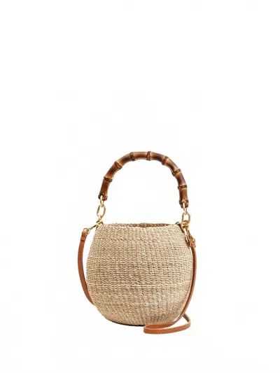 Clare V Petit Pot De Miel Bag In Cream In White