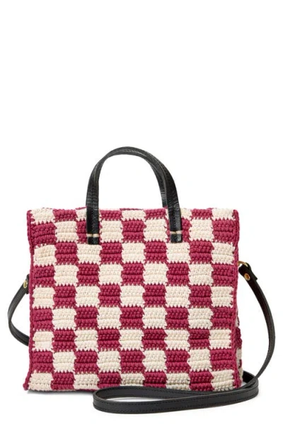 Clare V . Petit Summer Simple Knit Tote Bag In Multi