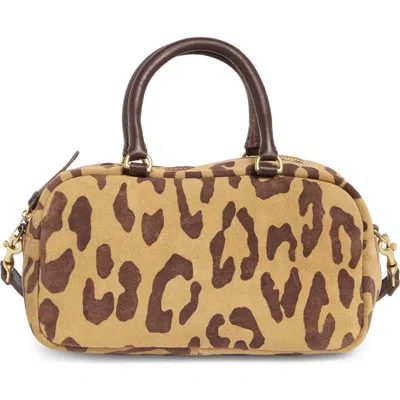 Clare V . Petite Claudine Suede Crossbody Bag In Purple