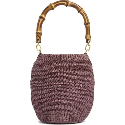 Clare V . Pot De Miel Top Handle Bag In Red