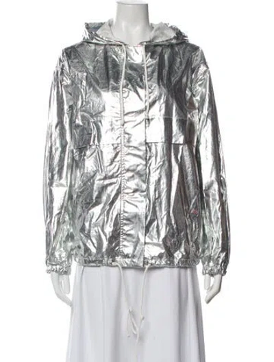 Pre-owned Clare V Printed Evening Jacket In Multi