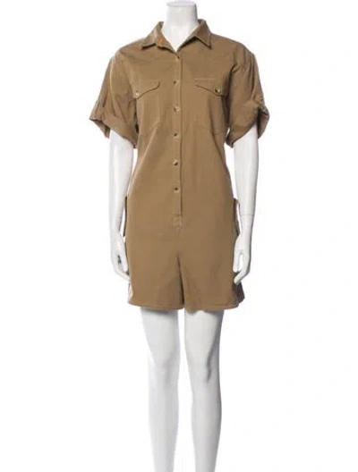 Pre-owned Clare V Romper In Neutral