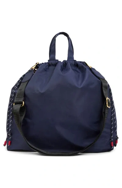 Clare V . Sac Tout Recycled Polyester Tote In Navy