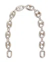 Clare V Shortie Interchangeable Chain Strap In Silver