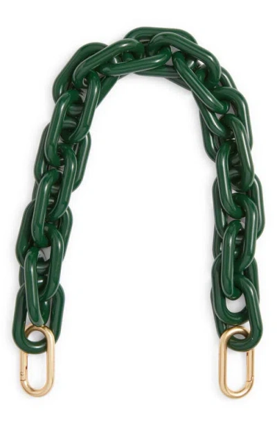 Clare V . Shortie Resin Link Chain Strap