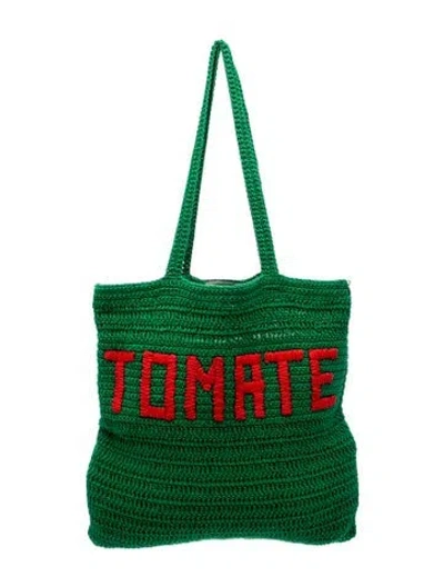 Pre-owned Clare V Shoulder Bag In Green