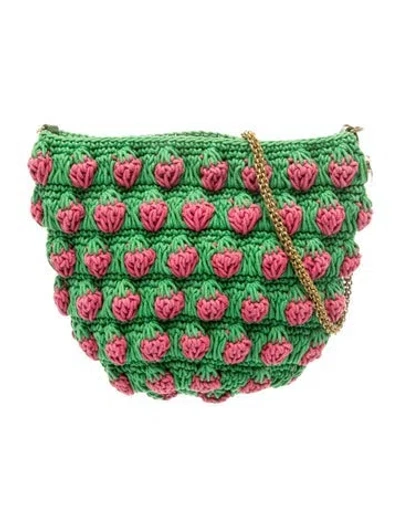 Pre-owned Clare V Shoulder Bag In Green