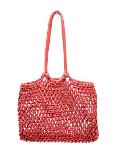 Pre-owned Clare V Shoulder Bag In Red