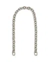 Clare V Shoulder Strap - Mini Link Chain In Silver