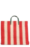 Clare V . Simple Crochet Tote