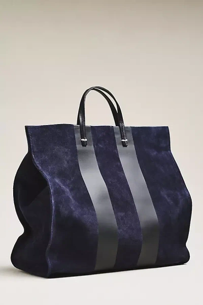 Clare V Simple Tote In Blue