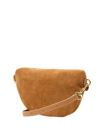 Clare V Small Suede Fanny Pack In Orange